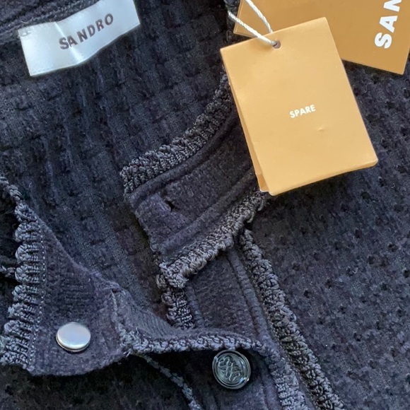 Leandro Velvet Knit Cardigan - Picture 7 of 8